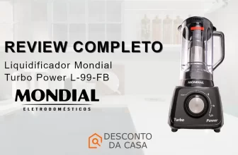 Capa Artigo review Liquidificador Mondial Turbo Power L-99-FB - Desconto da Casa