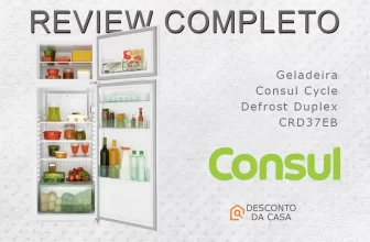 Capa Artigo Review Geladeira Consul Cycle Defrost Duplex CRD37EB - Desconto da Casa