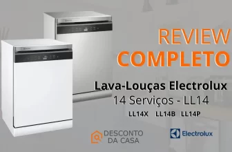 Capa Artigo Lava-Louças Electrolux LL14X - Desconto da Casa