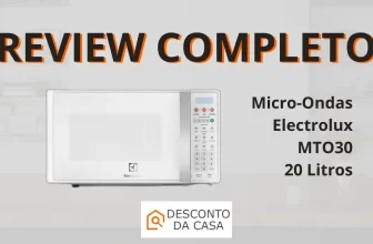 Capa Artigo Micro-Ondas Electrolux MOT30 - Desconto da Casa