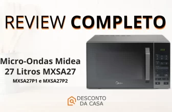 Capa Artigo Micro-Ondas Midea 27L MXSA27 - Desconto da Casa