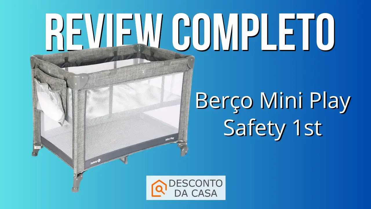 Capa Artigo Berço Mini Play Safety 1st - Desconto da Casa