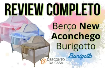 Capa Artigo Berço New Aconchego Burigotto - Desconto da Casa