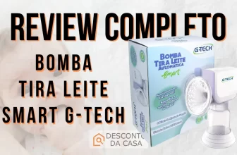 Capa Artigo Bomba Tira Leite Smart G-Tech - Desconto da Casa