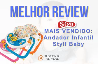 Capa Artigo Andador Infantil Styll Baby - Desconto da Casa