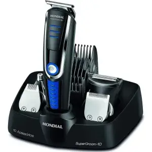 Aparador de Pelos Mondial Super Groom 10 BG-03 - Desconto da Casa