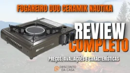 Capa Artigo Fogareiro Duo Ceramik Nautika - Desconto da Casa